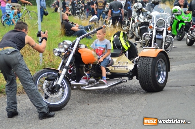 Zdjęcie w galerii na portalu naszwodzislaw.com: Parada motocyklowa przejechała ulicami miasta wiadomości z regionu