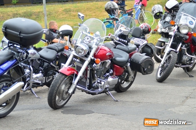 Zdjęcie w galerii na portalu naszwodzislaw.com: Parada motocyklowa przejechała ulicami miasta wiadomości z regionu