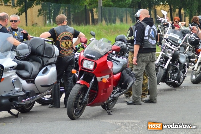 Zdjęcie w galerii na portalu naszwodzislaw.com: Parada motocyklowa przejechała ulicami miasta wiadomości z regionu