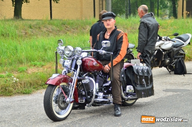 Zdjęcie w galerii na portalu naszwodzislaw.com: Parada motocyklowa przejechała ulicami miasta wiadomości z regionu