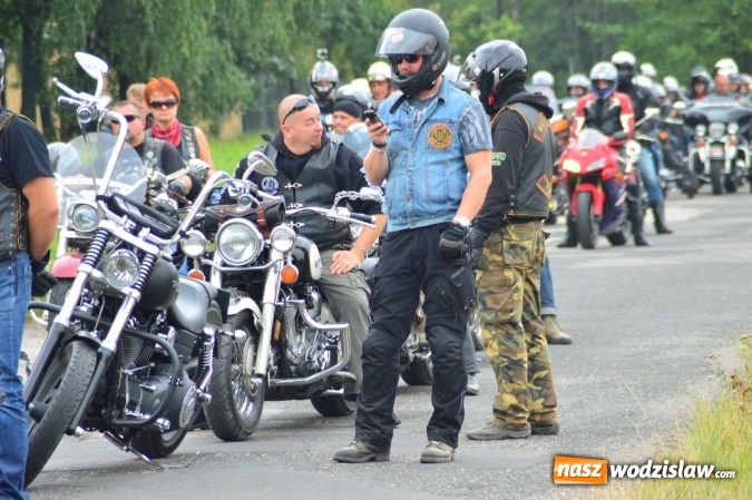 Zdjęcie w galerii na portalu naszwodzislaw.com: Parada motocyklowa przejechała ulicami miasta wiadomości z regionu