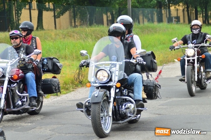 Zdjęcie w galerii na portalu naszwodzislaw.com: Parada motocyklowa przejechała ulicami miasta wiadomości z regionu