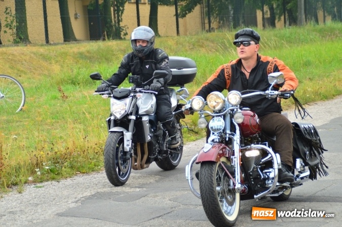 Zdjęcie w galerii na portalu naszwodzislaw.com: Parada motocyklowa przejechała ulicami miasta wiadomości z regionu