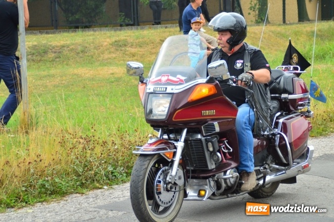 Zdjęcie w galerii na portalu naszwodzislaw.com: Parada motocyklowa przejechała ulicami miasta wiadomości z regionu