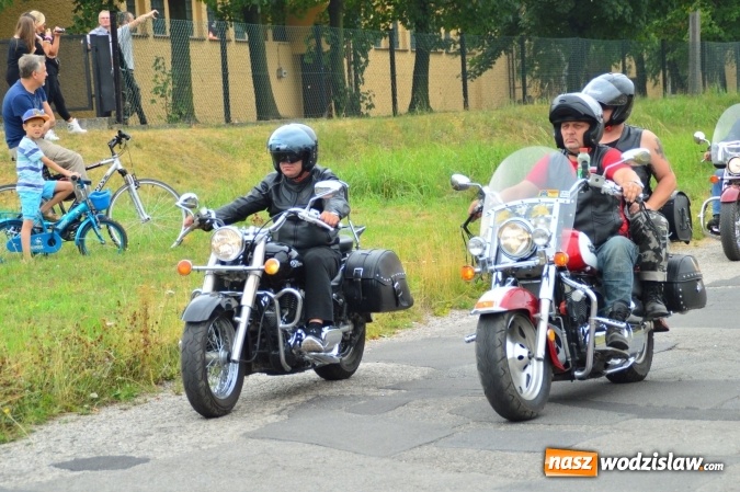 Zdjęcie w galerii na portalu naszwodzislaw.com: Parada motocyklowa przejechała ulicami miasta wiadomości z regionu
