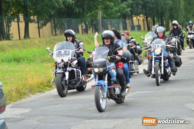 Zdjęcie w galerii na portalu naszwodzislaw.com: Parada motocyklowa przejechała ulicami miasta wiadomości z regionu