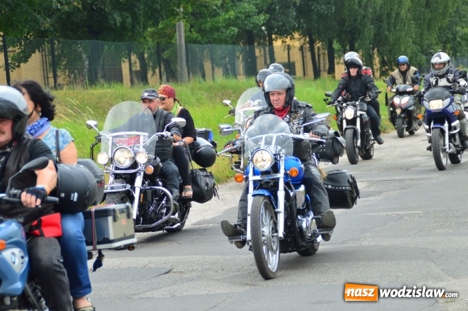 Zdjęcie w galerii na portalu naszwodzislaw.com: Parada motocyklowa przejechała ulicami miasta wiadomości z regionu