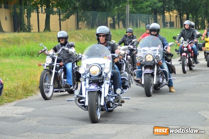 Zdjęcie w galerii na portalu naszwodzislaw.com: Parada motocyklowa przejechała ulicami miasta wiadomości z regionu