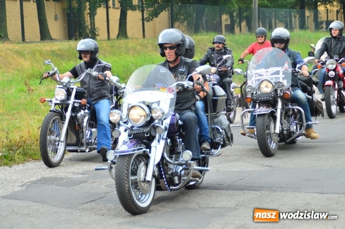 Zdjęcie w galerii na portalu naszwodzislaw.com: Parada motocyklowa przejechała ulicami miasta wiadomości z regionu