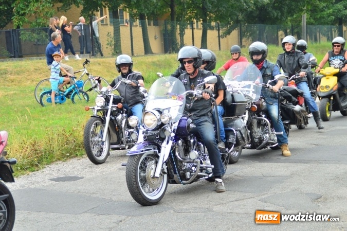 Zdjęcie w galerii na portalu naszwodzislaw.com: Parada motocyklowa przejechała ulicami miasta wiadomości z regionu