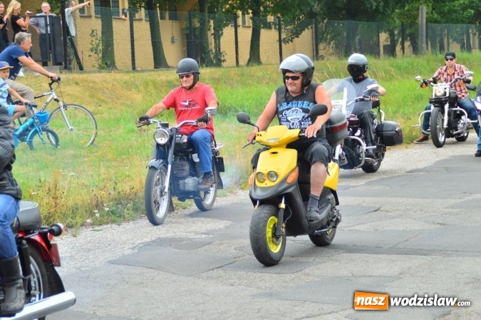 Zdjęcie w galerii na portalu naszwodzislaw.com: Parada motocyklowa przejechała ulicami miasta wiadomości z regionu