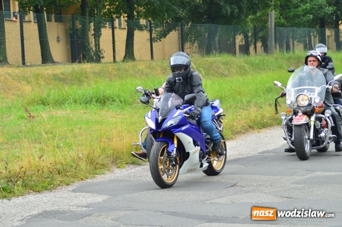 Zdjęcie w galerii na portalu naszwodzislaw.com: Parada motocyklowa przejechała ulicami miasta wiadomości z regionu