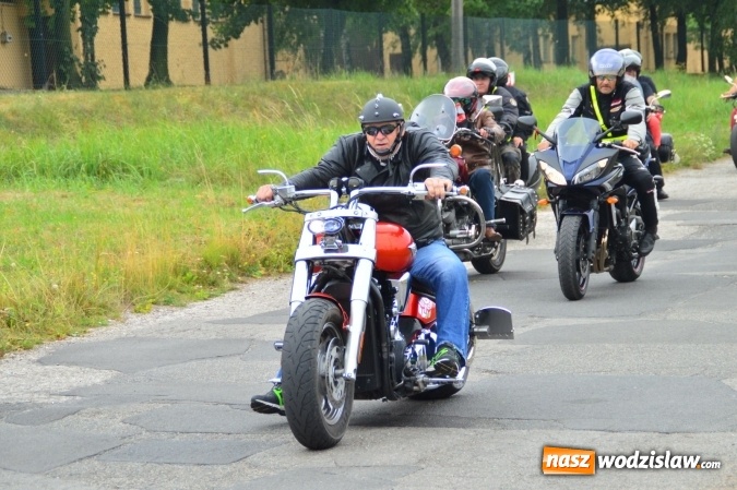 Zdjęcie w galerii na portalu naszwodzislaw.com: Parada motocyklowa przejechała ulicami miasta wiadomości z regionu