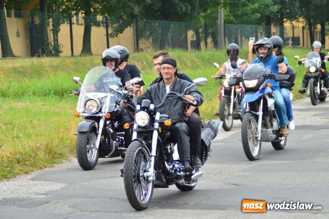 Zdjęcie w galerii na portalu naszwodzislaw.com: Parada motocyklowa przejechała ulicami miasta wiadomości z regionu