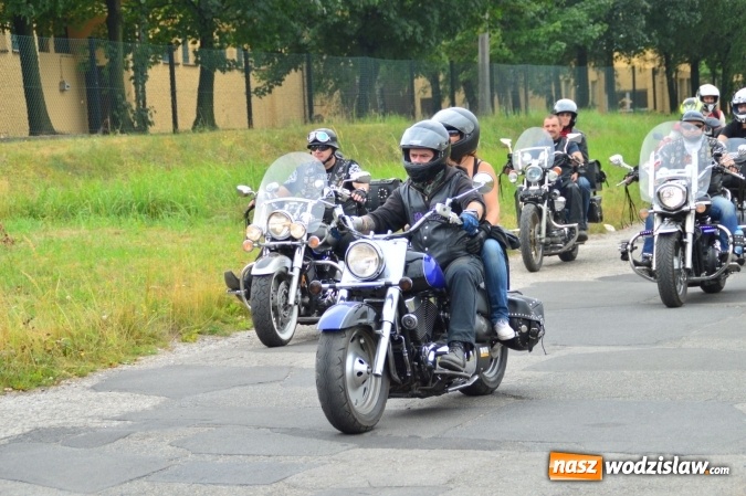 Zdjęcie w galerii na portalu naszwodzislaw.com: Parada motocyklowa przejechała ulicami miasta wiadomości z regionu