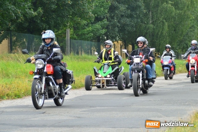 Zdjęcie w galerii na portalu naszwodzislaw.com: Parada motocyklowa przejechała ulicami miasta wiadomości z regionu
