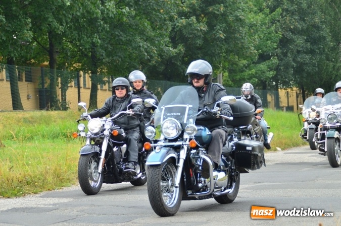 Zdjęcie w galerii na portalu naszwodzislaw.com: Parada motocyklowa przejechała ulicami miasta wiadomości z regionu