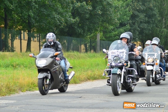 Zdjęcie w galerii na portalu naszwodzislaw.com: Parada motocyklowa przejechała ulicami miasta wiadomości z regionu