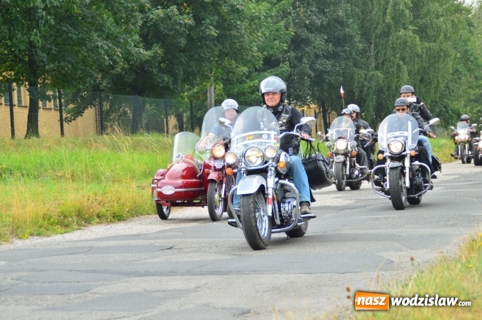 Zdjęcie w galerii na portalu naszwodzislaw.com: Parada motocyklowa przejechała ulicami miasta wiadomości z regionu
