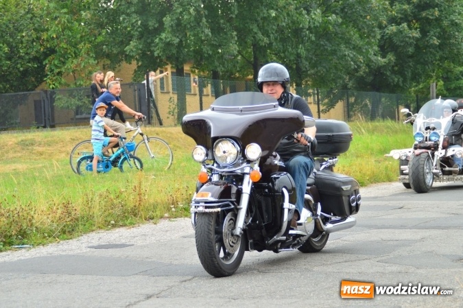 Zdjęcie w galerii na portalu naszwodzislaw.com: Parada motocyklowa przejechała ulicami miasta wiadomości z regionu