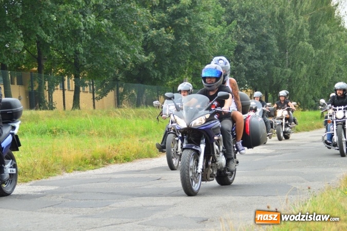 Zdjęcie w galerii na portalu naszwodzislaw.com: Parada motocyklowa przejechała ulicami miasta wiadomości z regionu