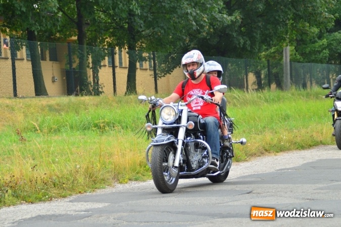Zdjęcie w galerii na portalu naszwodzislaw.com: Parada motocyklowa przejechała ulicami miasta wiadomości z regionu