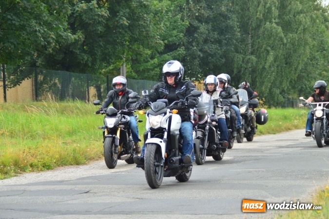 Zdjęcie w galerii na portalu naszwodzislaw.com: Parada motocyklowa przejechała ulicami miasta wiadomości z regionu