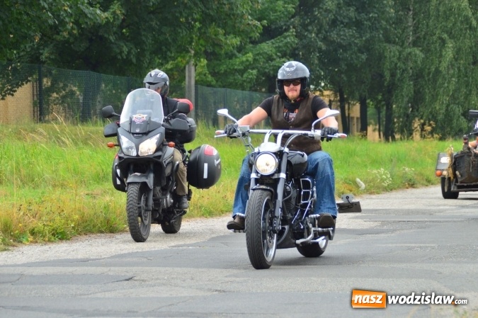 Zdjęcie w galerii na portalu naszwodzislaw.com: Parada motocyklowa przejechała ulicami miasta wiadomości z regionu