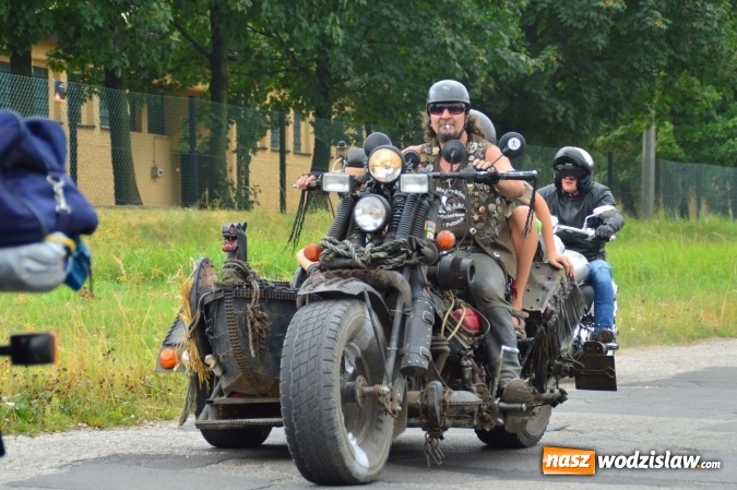 Zdjęcie w galerii na portalu naszwodzislaw.com: Parada motocyklowa przejechała ulicami miasta wiadomości z regionu