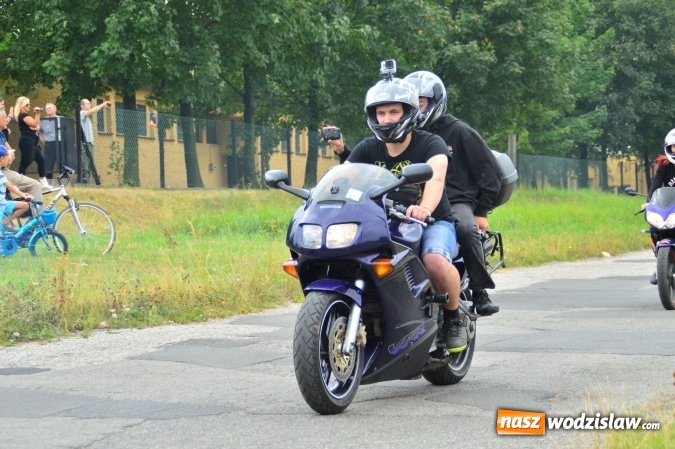 Zdjęcie w galerii na portalu naszwodzislaw.com: Parada motocyklowa przejechała ulicami miasta wiadomości z regionu