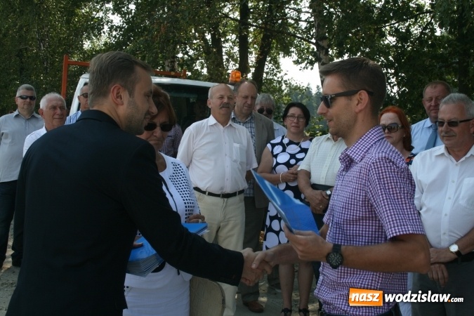 Zdjęcie w galerii na portalu naszwodzislaw.com: Uroczyste otwarcie Punktu Selektywnej Zbiórki Odpadów Komunalnych wiadomości z regionu