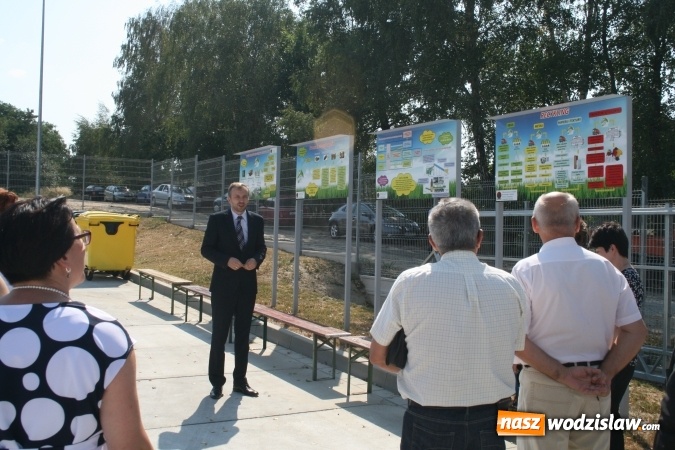 Zdjęcie w galerii na portalu naszwodzislaw.com: Uroczyste otwarcie Punktu Selektywnej Zbiórki Odpadów Komunalnych wiadomości z regionu