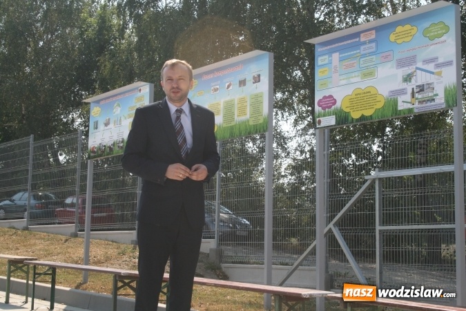 Zdjęcie w galerii na portalu naszwodzislaw.com: Uroczyste otwarcie Punktu Selektywnej Zbiórki Odpadów Komunalnych wiadomości z regionu