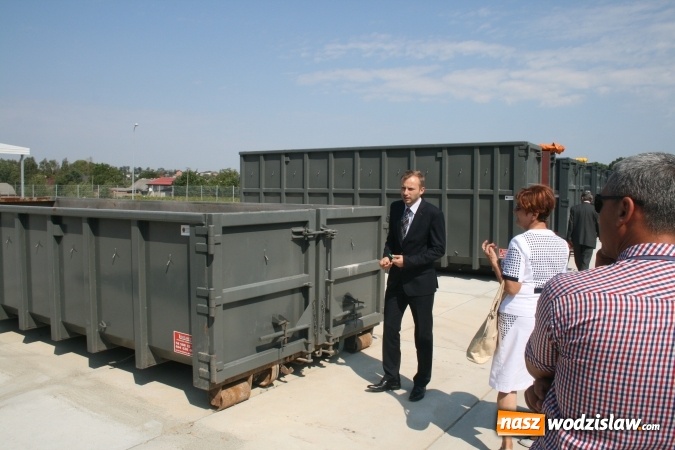 Zdjęcie w galerii na portalu naszwodzislaw.com: Uroczyste otwarcie Punktu Selektywnej Zbiórki Odpadów Komunalnych wiadomości z regionu