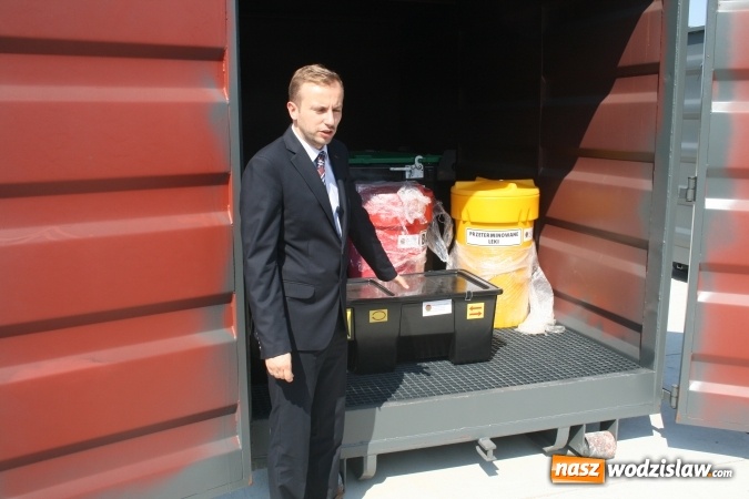 Zdjęcie w galerii na portalu naszwodzislaw.com: Uroczyste otwarcie Punktu Selektywnej Zbiórki Odpadów Komunalnych wiadomości z regionu