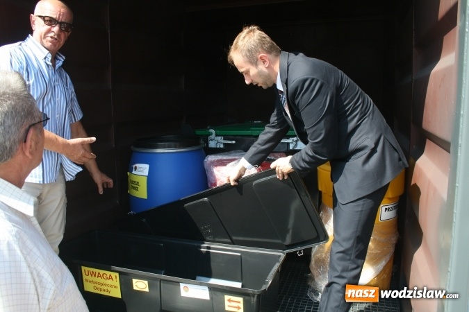 Zdjęcie w galerii na portalu naszwodzislaw.com: Uroczyste otwarcie Punktu Selektywnej Zbiórki Odpadów Komunalnych wiadomości z regionu
