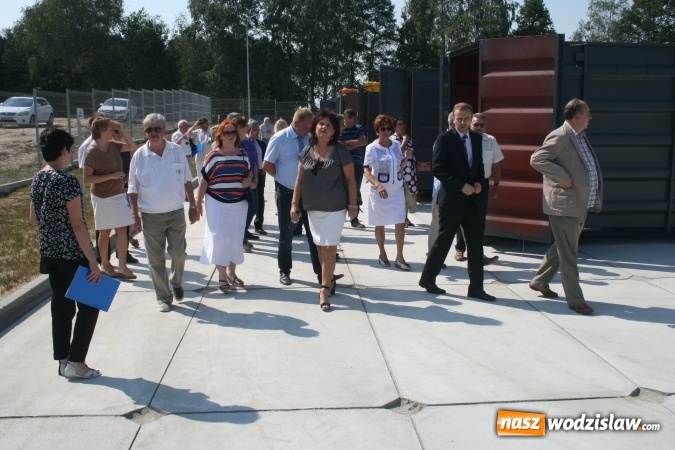 Zdjęcie w galerii na portalu naszwodzislaw.com: Uroczyste otwarcie Punktu Selektywnej Zbiórki Odpadów Komunalnych wiadomości z regionu