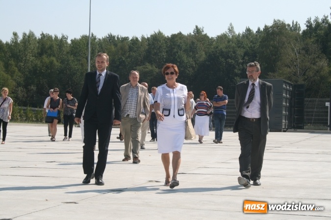 Zdjęcie w galerii na portalu naszwodzislaw.com: Uroczyste otwarcie Punktu Selektywnej Zbiórki Odpadów Komunalnych wiadomości z regionu