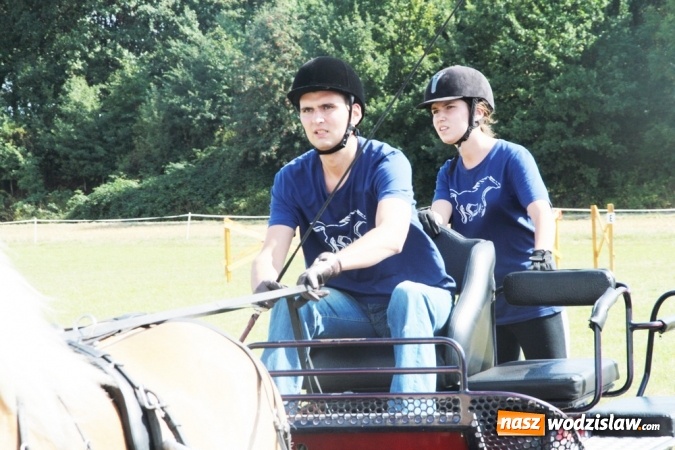 Zdjęcie w galerii na portalu naszwodzislaw.com: W Gorzycach odbywają się drugie Amatorskie Zawody w Powożeniu Zaprzęgami Konnymi wiadomości z regionu