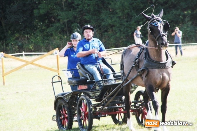 Zdjęcie w galerii na portalu naszwodzislaw.com: W Gorzycach odbywają się drugie Amatorskie Zawody w Powożeniu Zaprzęgami Konnymi wiadomości z regionu