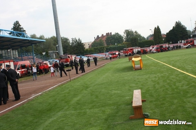 Zdjęcie w galerii na portalu naszwodzislaw.com: Zacięta rywalizacja strażak&oacute;w podczas zawod&oacute;w pożarniczych wiadomości z regionu