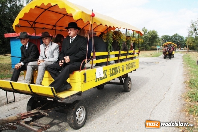 Zdjęcie w galerii na portalu naszwodzislaw.com: Ogromny korow&oacute;d dożynkowy w Bukowie wiadomości z regionu