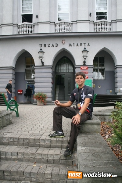 Zdjęcie w galerii na portalu naszwodzislaw.com: Sławek Szurek - Ironman z Rydułtów wiadomości z regionu