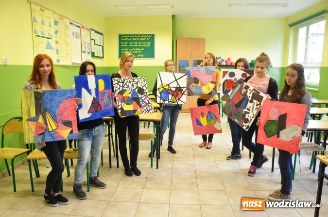 Zdjęcie w galerii na portalu naszwodzislaw.com: Warsztaty artystyczne dla uczni&oacute;w ZSP W Pszowie wiadomości z regionu