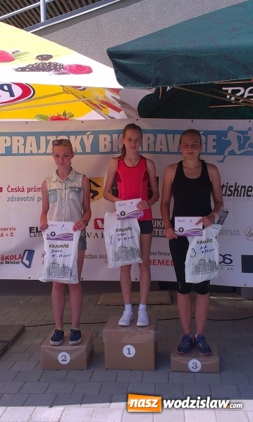 Zdjęcie w galerii na portalu naszwodzislaw.com: Natalia Olczyk wygrywa 33. Międzynarodowy Bieg Zamkowym w Kravare wiadomości z regionu