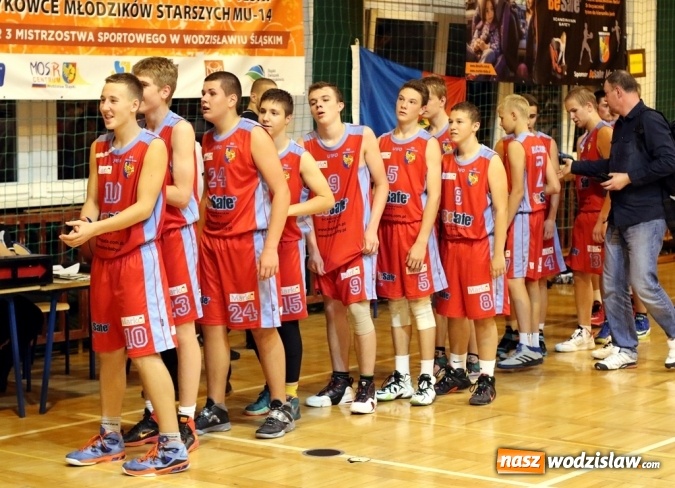 Zdjęcie w galerii na portalu naszwodzislaw.com: Udana inauguracja sezonu 2015/16 koszykarzy MKS Wodzisław Śląski w Mistrzostwach Śląska Kadet&oacute;w wiadomości z regionu