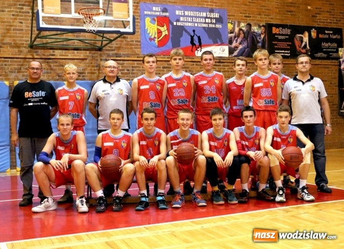 Zdjęcie w galerii na portalu naszwodzislaw.com: Udana inauguracja sezonu 2015/16 koszykarzy MKS Wodzisław Śląski w Mistrzostwach Śląska Kadet&oacute;w wiadomości z regionu
