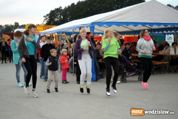 Zdjęcie w galerii na portalu naszwodzislaw.com: Fitness w szczytnym celu na festynie 