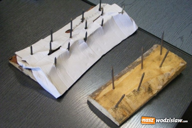 Zdjęcie w galerii na portalu naszwodzislaw.com: Uwaga na terenie piaskowni w Godowie znaleziono celowo podłożone zasadzki!  wiadomości z regionu