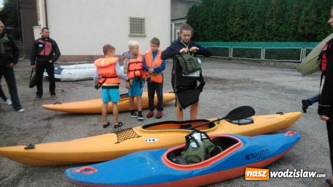 Zdjęcie w galerii na portalu naszwodzislaw.com: Po raz trzeci Gminny Ośrodek Sportu zorganizował spływ kajakowy wiadomości z regionu